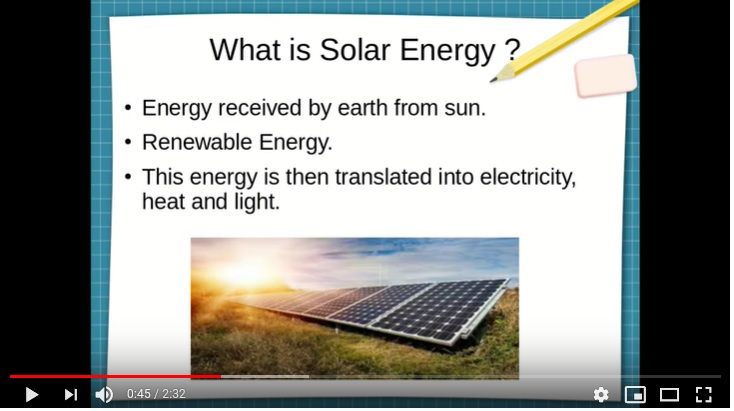 Que es la energia solar?
